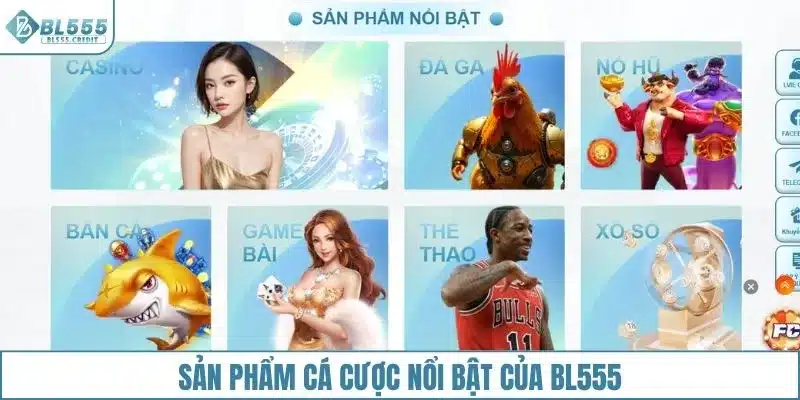 Cập nhật link vào BL555 giúp tiếp cận nhiều sản phẩm cá cược mới