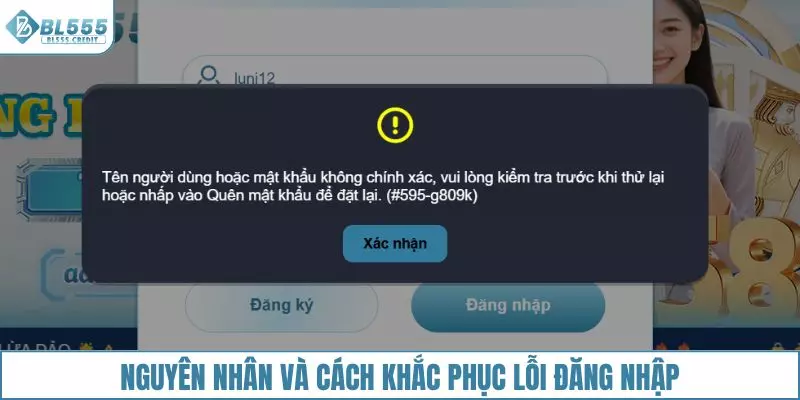 Nguyên nhân và cách khắc phục lỗi khi thao tác