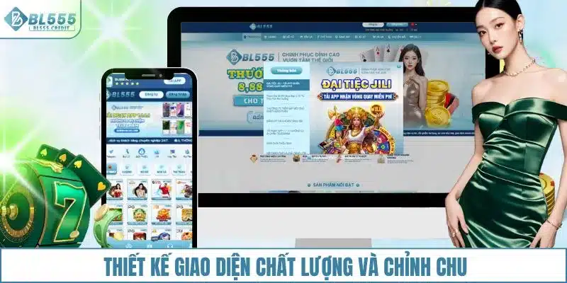 Thiết kế giao diện chất lượng và chỉnh chu