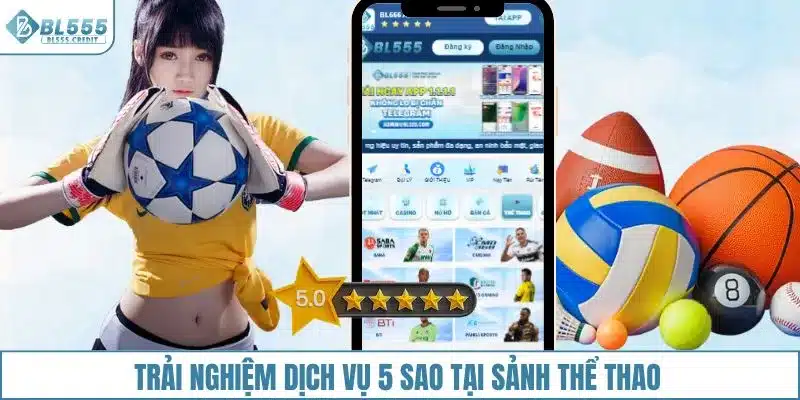 Trải nghiệm dịch vụ 5 sao tại sảnh thể thao
