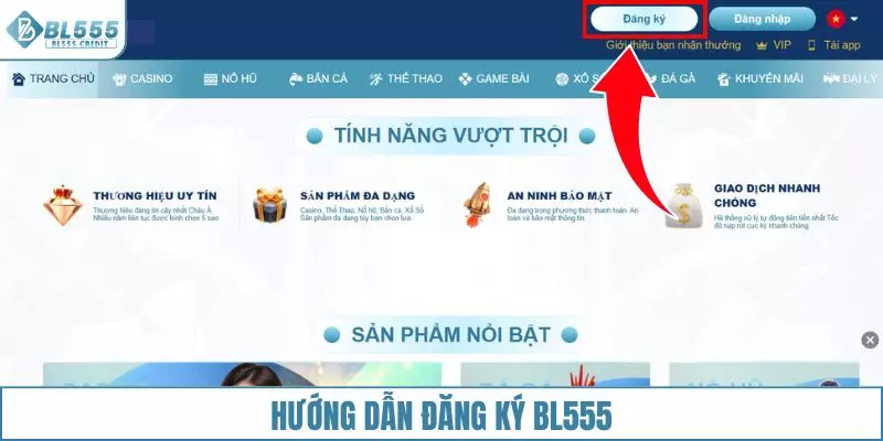 Truy cập đường link chính thức và điền thông tin